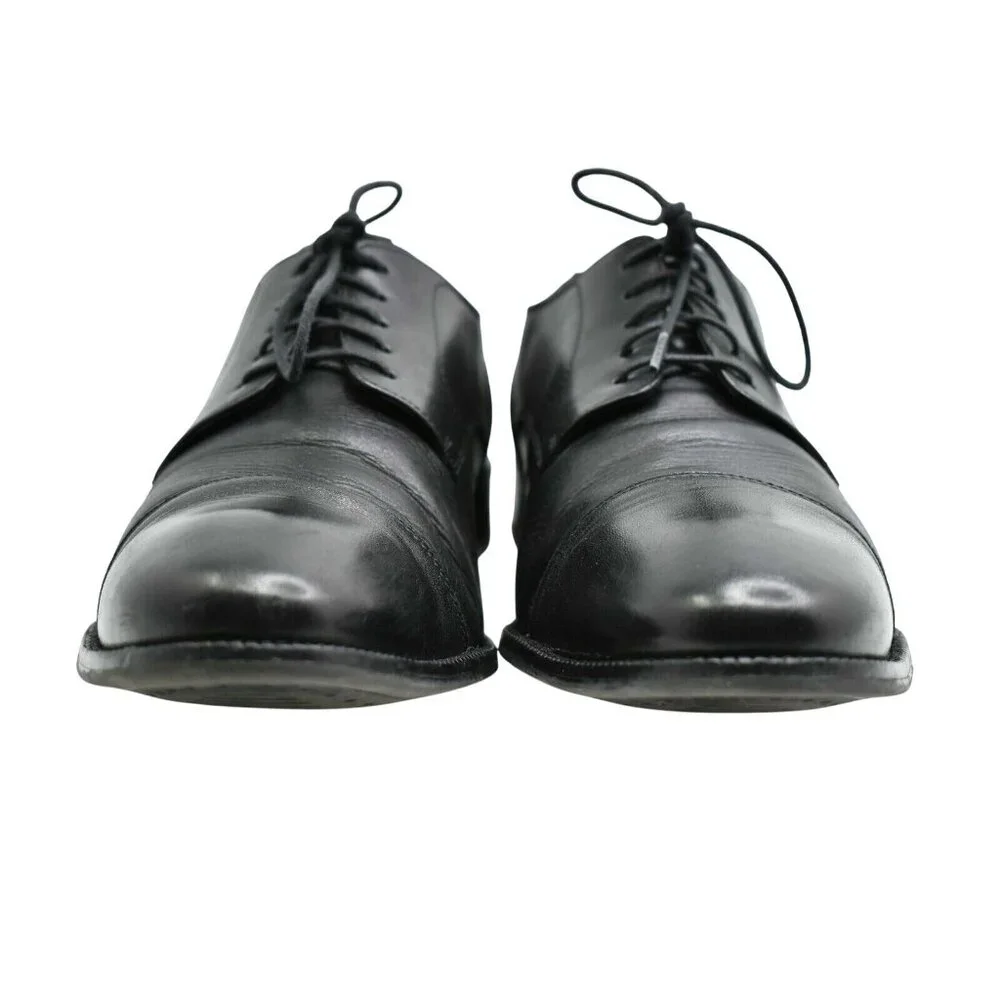 Cole Haan Men's Benton II Cap Toe Oxford Black Leather Lace Up Dress Shoe 11.5 M